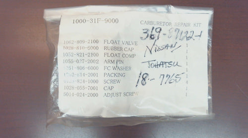Tohatsu/Nissan 1000-31F-9000 Carburetor Repair Kit
