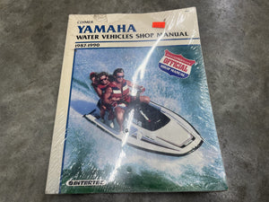 Clymer Repair Service Manual: Yamaha Jet Ski PWC , 1987-1990