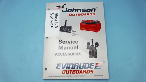 1996 Johnson Outboards Service Manual Accessories