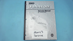 2003 Johnson Service Manual ST 4 Stroke Models: 6/8 HP - Used