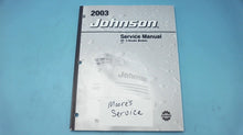 2003 Johnson Service Manual ST 4 Stroke Models: 4/5 HP - Used