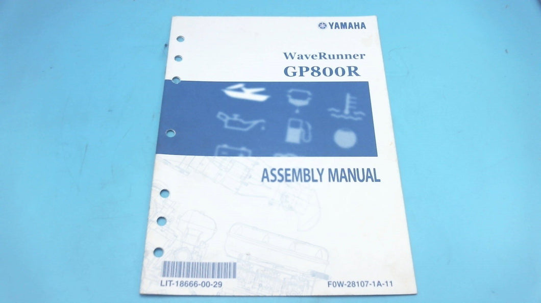 2000 Yamaha Wave Runner GP800R Assembly Manual - Used