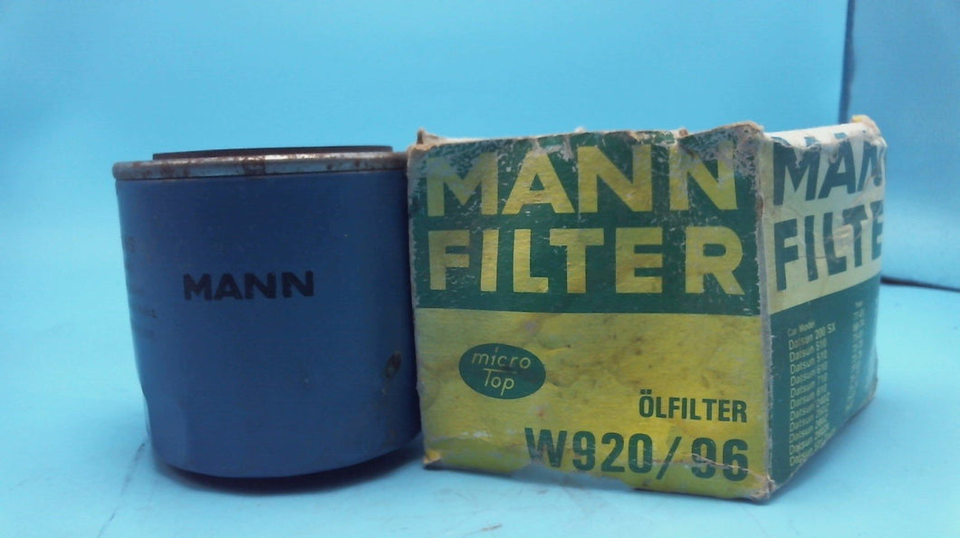 Mann W920/96 Micro Top Oil Filter