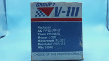 Group 7 V-111 Oil Filter for Mobile MOF-111 Shell S-26)