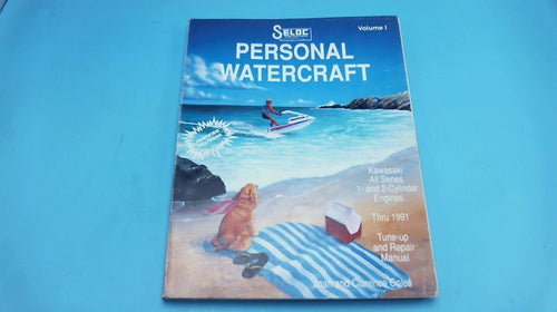 Seloc Kawasaki Personal Watercraft Thru 1991 Tune Up & Repair Manual - Used