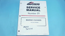 1994 Mercruiser Service Manual #21 Marine Engines In-Line Diesel - Used