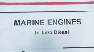 1994 Mercruiser Service Manual #21 Marine Engines In-Line Diesel - Used