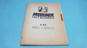 1978 Mariner Outboards 8 H.P. Parts Catalog - Used