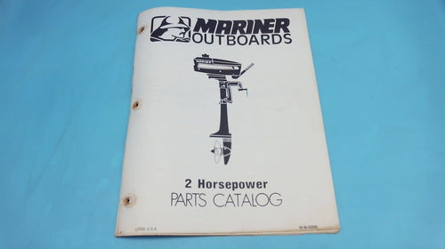 1978 Mariner Outboards 2 Horsepower Parts Catalog - Used