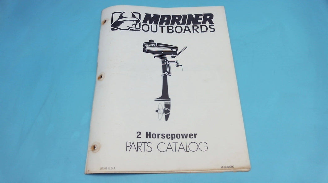 1978 Mariner Outboards 2 Horsepower Parts Catalog - Used