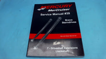 Mercruiser Service Manual #39 Bravo Sterndrives 7 - Driveshaft Extensions - Used