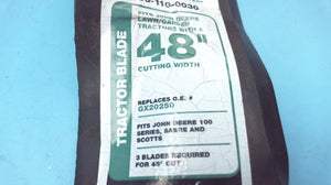 Arnold/John Deere 490-110-0030 Tractor Blade 48" Cutting Width