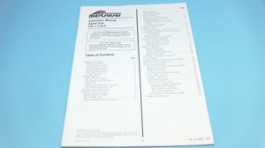 1989 Mercruiser Installation Manual 90-42227900 Operation & Maintenance Manual