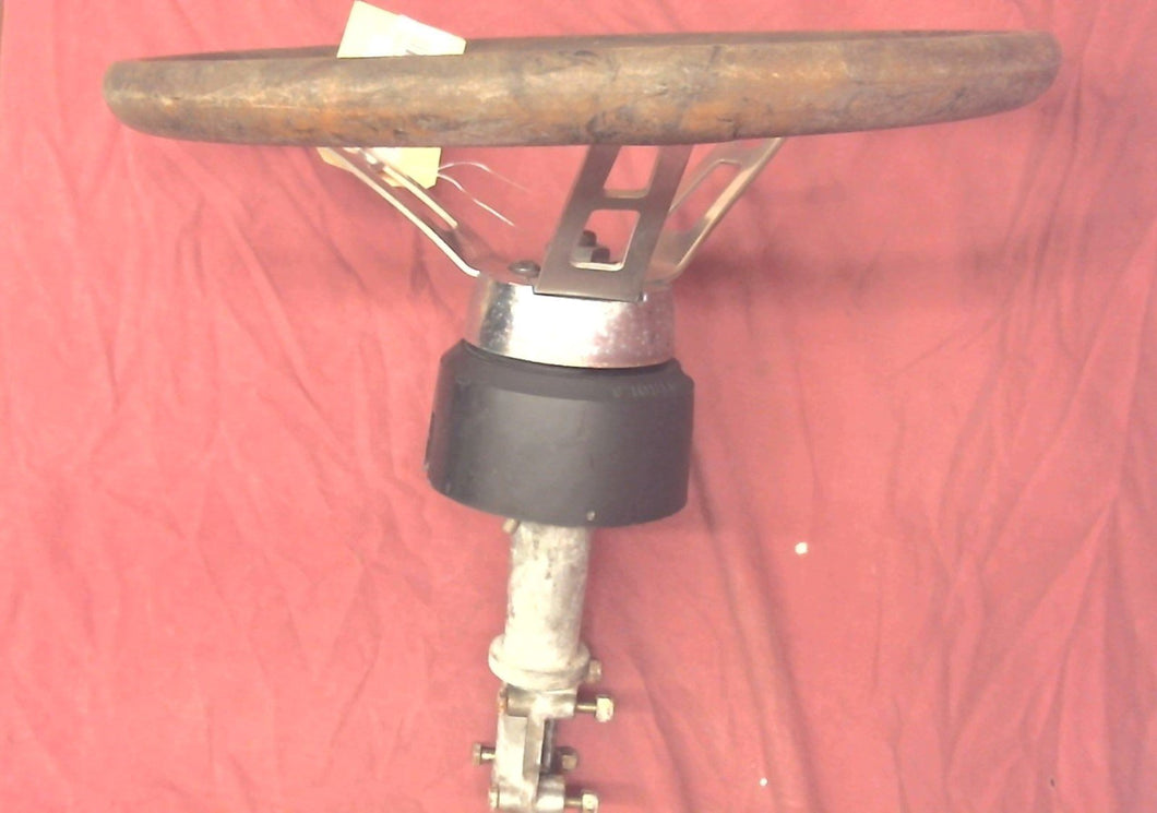 Rack Steering Helm with Vintage Woodgrain 14