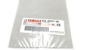 Yamaha 6L6-45577-00-00 Shim (T:0.10MM)