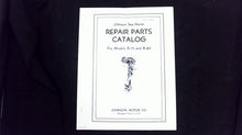 Johnson Sea Horse Models A-75 A-80 Repair Parts Catalog 1935-36 4.5HP