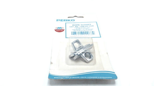 Perko 1256-DP-CHR Rope Guides (Set of 2) Chrome Plated Zinc