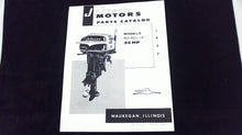 1957 Johnson 35HP RD-19 RDL-19 Parts Catalog