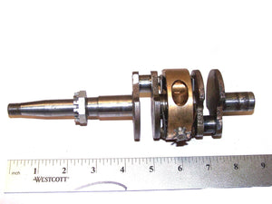 Mercury KF5 388 Crankshaft w/Center Main Bearing 21707 Bearing Lock Nut - Used