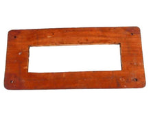 Riviera Cruiser Teak Name Plate 10 6/8"x4 13/18" - Used