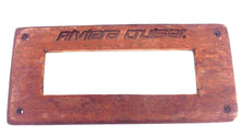 Riviera Cruiser Teak Name Plate 10 6/8"x4 13/18" - Used