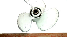 Johnson Evinrude OMC 307430 3-Blade White Prop 10 1/4 X 10 - Used (DB)