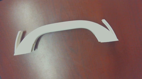 Detmar White Snap Cover Grab Handle 121304P 3002.2997