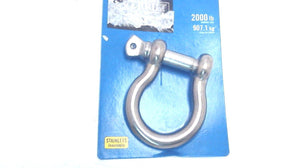 Everbilt 566 439 3/8" Stainless - Anchor Shackle - 2000 lb Load