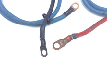 Battery Cables Red & Black 41" Long - Terminals have 3/8" Holes - Used