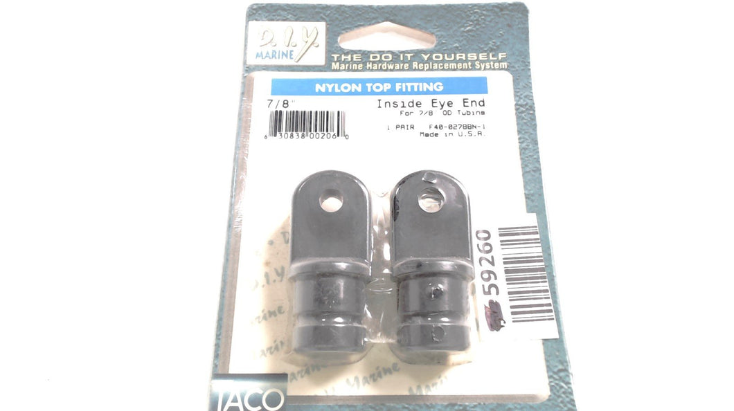 Taco DIY Marine F40-0278BN-1 Pair of 7/8