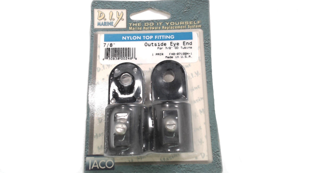 Taco DIY Marine F40-0718BN-1 Pair of 7/8