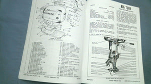 1956 Evinrude Big Twin 25hp 25022 25023 BU_25022_56 Data Bulletin