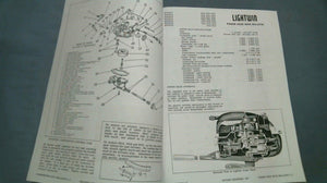 1957 Evinrude 3HP Lightwin 3018 3019 3020 3022 3023 Data Bulletin BU_3022_57