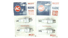 Lot of 4 ACDelco M43FF Spark Plugs