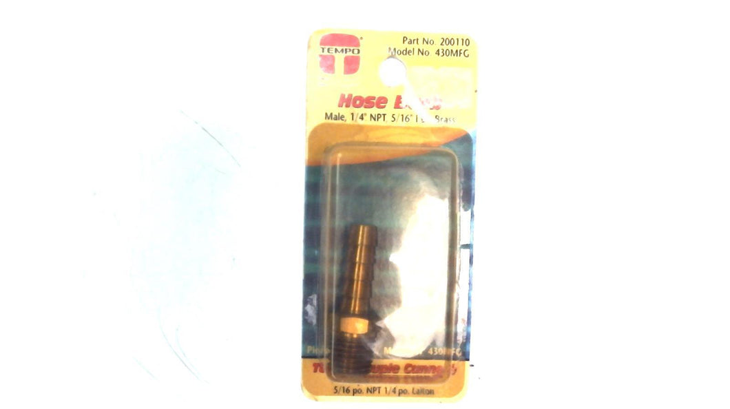 Tempo 200110 Hose Barb