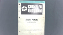 1980 Chrysler 20 30HP Service Manual - Used