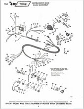 1965 Johnson 75 HP V4A-17S V4AL-17S Parts Catalog