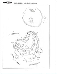 1963 OMC Seasport Boat Model 975200R Parts Catalog