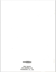 1963 OMC Boats DU-11C DU-11R Parts Catalog