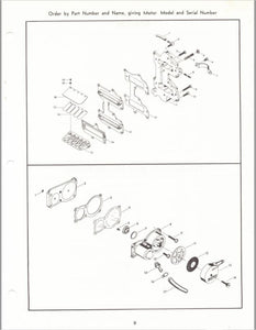 1977 Chrysler 55 HP 558HJ 559HJ 558BJ 559BJ Parts Catalog