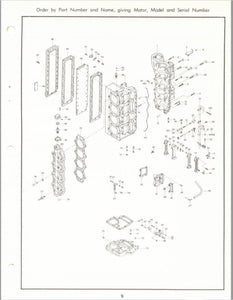 1972 Chrysler 130HP 1306HB 1307HB 1306BB 1307BB Parts Catalog