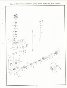 1969 Chrysler 120HP 1206HA 1207HA 1206BA 1207BA Parts Catalog