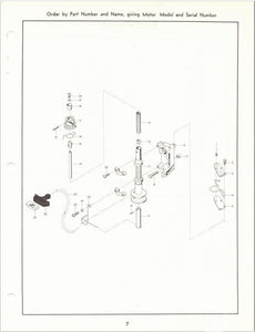 1972 Chrysler 35HP 352HF 353HF 352BF 353BF Parts Catalog