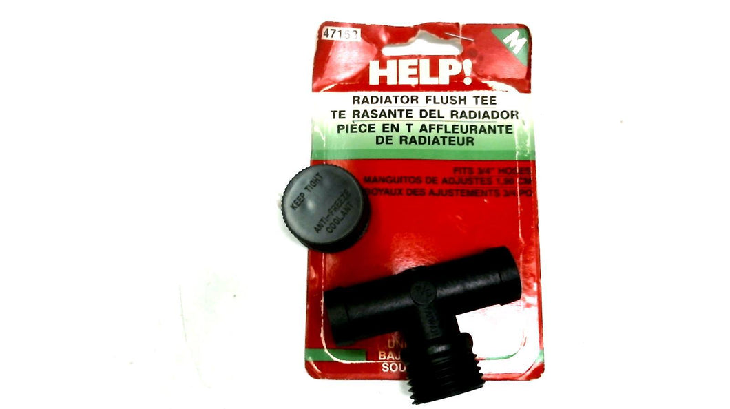 MotorMite Help! 47153 Anti-Freeze T Fitting - Fits 3/4