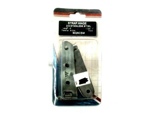 Boater Sports 6026CSM Pair of Strap Hinges