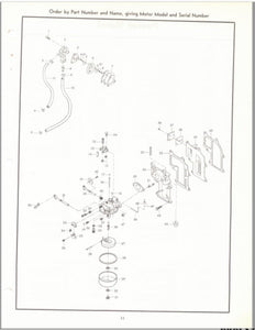 1976 Chrysler 10 & 15HP 102HC 103HC 104HC 105HC 152HB 153HB 154HB Parts Catalog