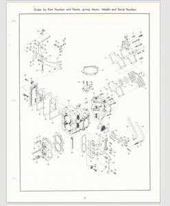 1973 Chrysler 20 HP 204HF 205HF 204BF 205BF Parts Catalog