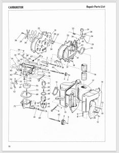 1956 Gale Buccaneer 22 HP 22D11B Owner Guide/Parts Catalog