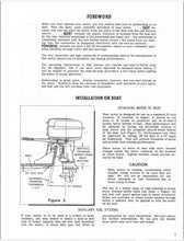 1955 Wards Sea King 22 HP GG-9020A Owner's Guide/Parts Catalog