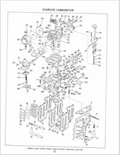 1960 Evinrude Starflite 75HP Electric 50522 50523 Parts Catalog